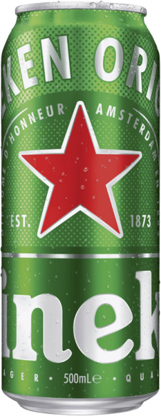 Heineken 5% Can 1X500ML