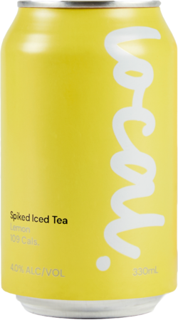 Local Spiked Iced Tea Lemon Can 1X330ML