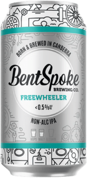 Bentspoke Freewheeler Non-Alcoholic IPA Can 4X375ML
