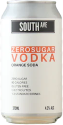 South Ave Orange Soda Vodka Can 4X375ML