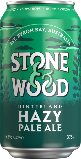 Stone & Wood Hinterland Hazy Pale Ale Can 16X375ML