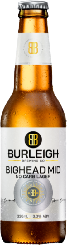 Burleigh Bighead Mid No Carb Bottle 6X330ML