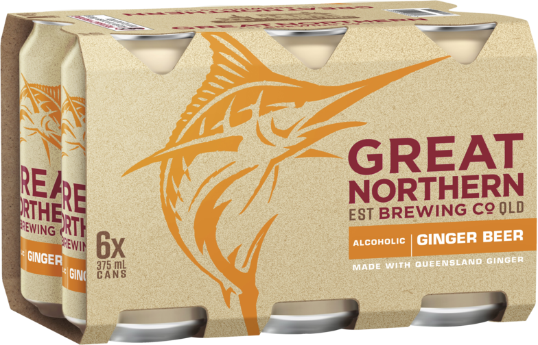 Great Northern Ginger Beer Can 6X330ML