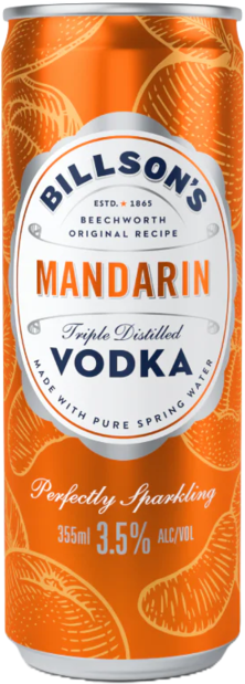 Billsons Vodka & Mandarin Can 1X355ML