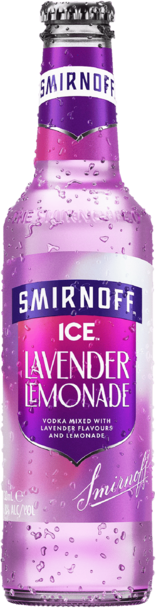 Smirnoff Ice Lavender & Lemonade Btl 4X300ML