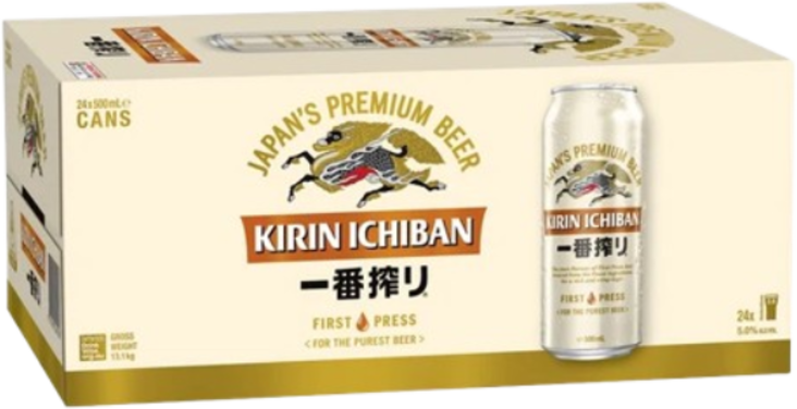 Kirin Ichiban Can 24X500ML