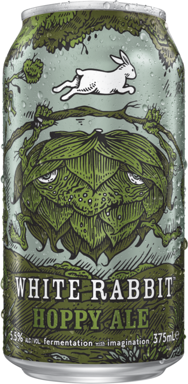 White Rabbit Hoppy Can 4X375ML