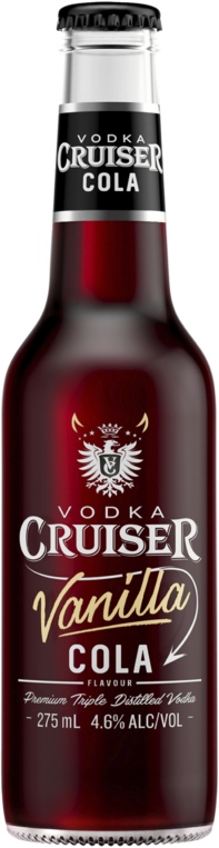 Vodka Cruiser Vanilla Cola Bottle 24X275ML