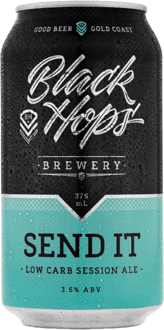 Black Hops Send It Dry 3.5% Can 4X375ML