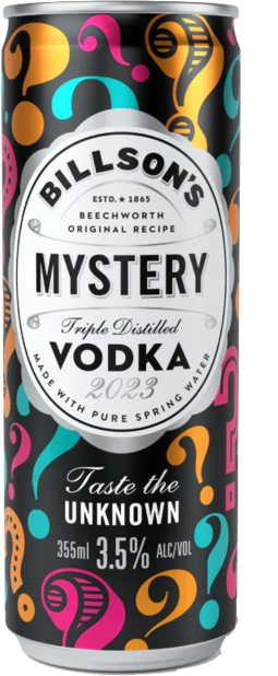 Billsons Vodka & Mystery 4X355ML