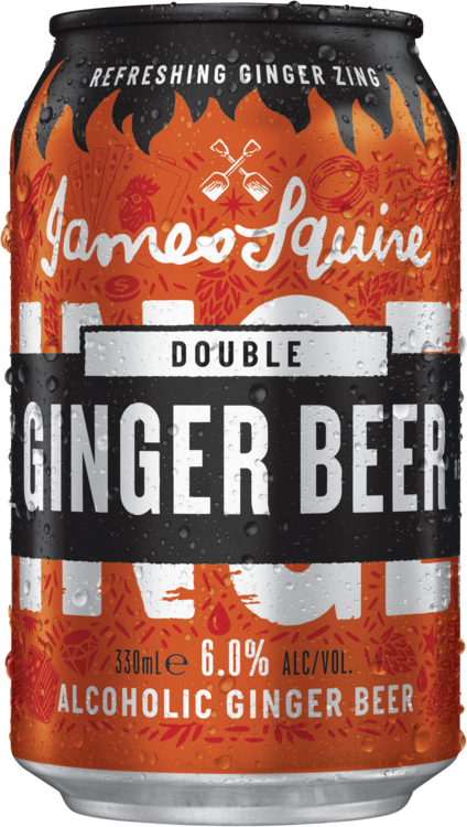 James Squire Double Ginger Beer 6% Can 24X330ML