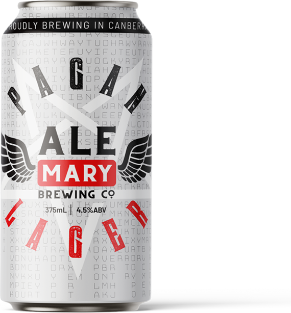 Ale Mary Pagan Lager Can 24X375ML