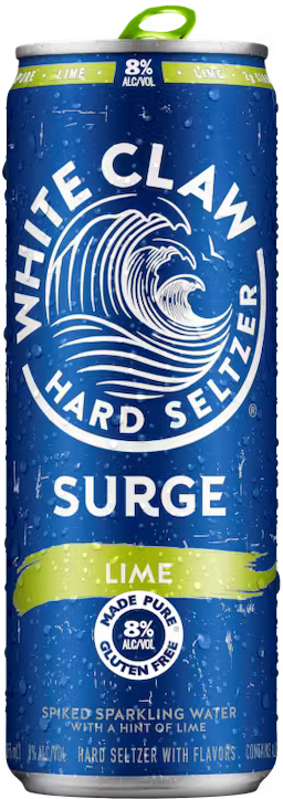 White Claw Surge Lime Can 4X375ML