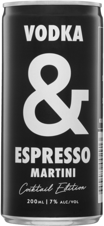 Ampersand Vodka & Espresso Martini Can 16X200ML