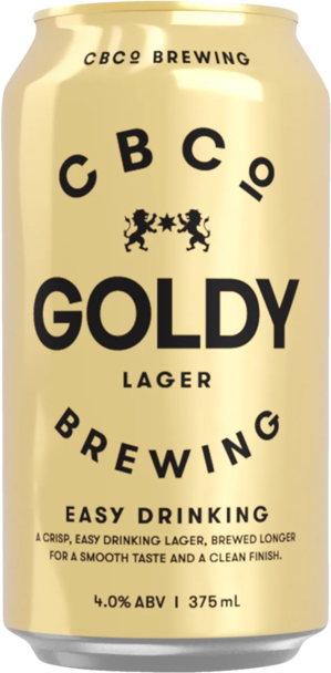 Cbco Goldy Lager Can 1X375ML