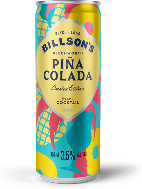 Billsons Pina Colada Can 1X355ML