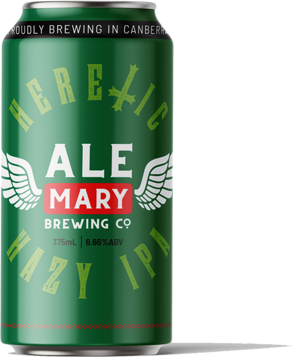Ale Mary Heretic Hazy IPA Can 24X375ML