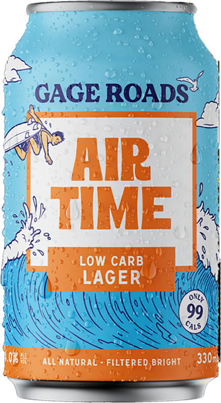 Gage Roads Air Time Low Carb Lager 4.0% Can 24X330ML
