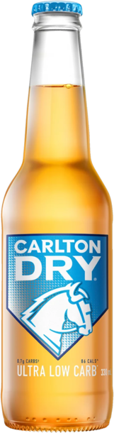 Carlton Dry Ultra Low Carb Bottle 6X330ML
