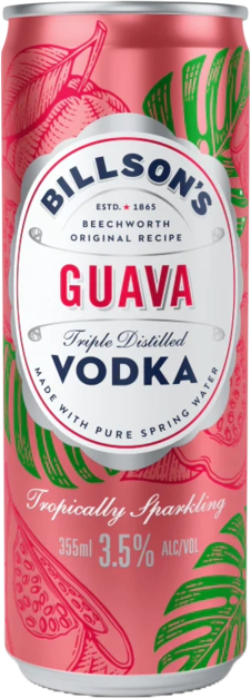 Billsons Vodka & Guava Can 4X355ML