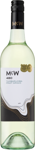 null McWilliams 480 Tumbarumba Pinot Grigio 750ML