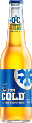 Carlton Cold 3.0% Bottle 6X355ML