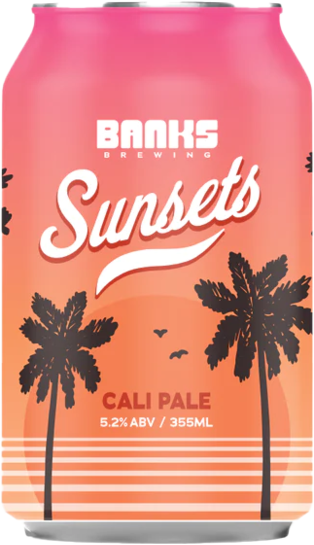 Banks Sunsets Cali Pale Ale Can 24X355ML
