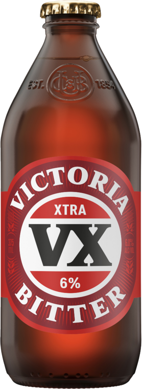 Victoria Bitter Vx Extra Btl 24X375ML
