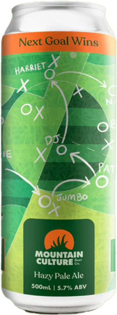 Mountain Culture Next Goal Wins Hazy Pale Ale Canx500ml 1X500ML