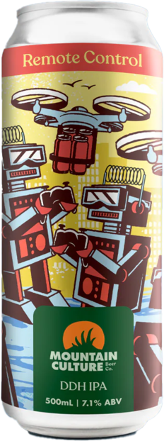 Mountain Culture Remote Control DDH IPA Can 16X500ML