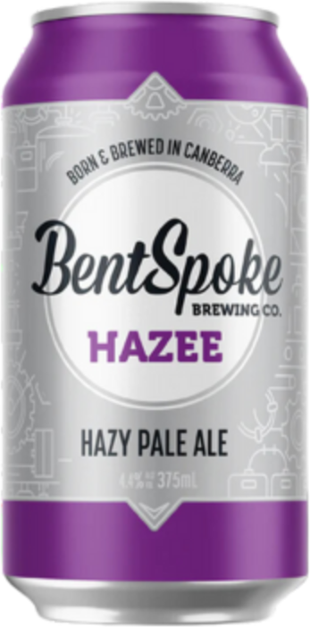Bentspoke Hazee Hazy Pale Ale Can 1X375ML