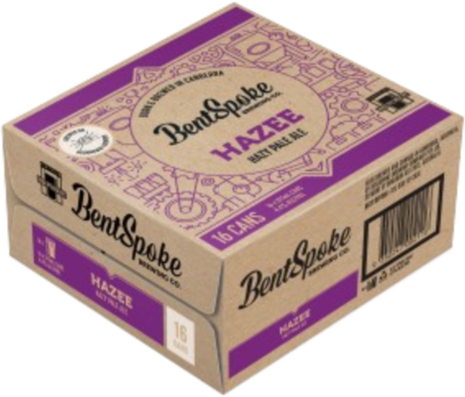Bentspoke Hazee Hazy Pale Ale Can 16X375ML