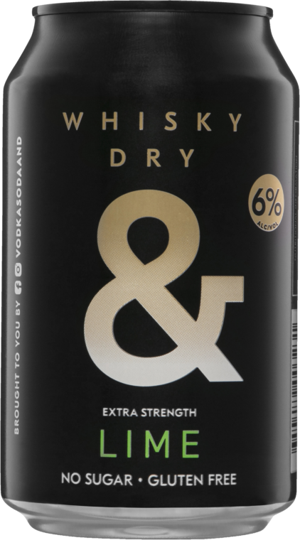 Ampersand Whisky Dry Lime 6% Can 1X330ML