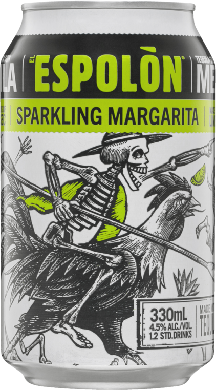 Espolon Sparkling Margarita Can 1X330ML