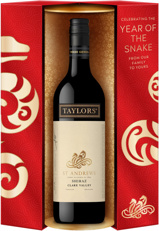 Taylors St Andrews Shiraz 2020 Year Of The Snake 750ML