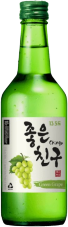Chingu Green Grape Bottle 1X360ML