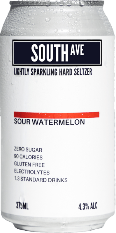 South Ave Sour Watermelon Seltzer Can 24X375ML