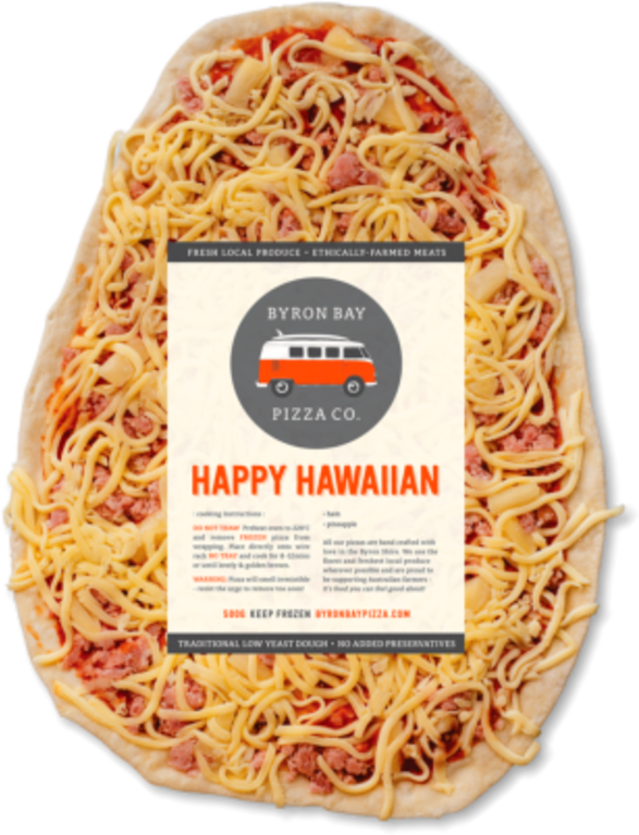 Byron Bay Pizza Co Happy Hawaiian