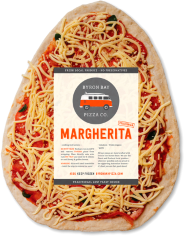Byron Bay Pizza Co Margherita