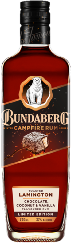 Bundaberg Rum Campfire Toasted Lamington 700ML