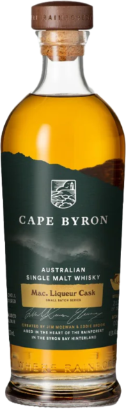 Cape Byron Mac Liqueur Cask Single Malt Whisky 700ML
