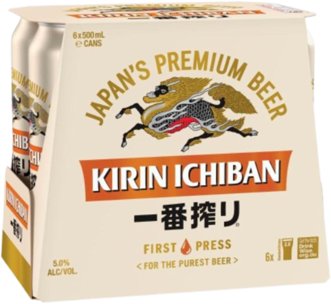 Kirin Ichiban Can 6X500ML