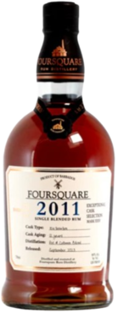 Foursquare 2011 Fine Barbados Cask Strength Rum 700ML