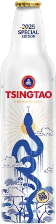 Tsingtao Zodiac Year Of The Snake Bottle 4X473ML