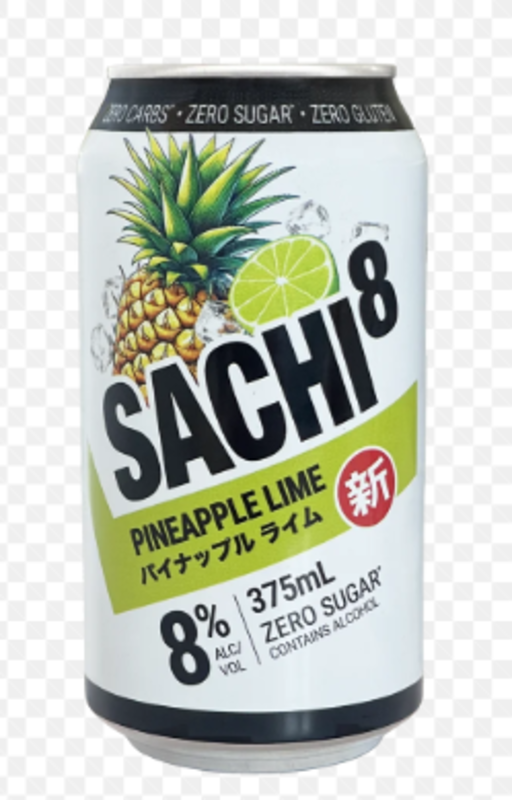 Sachi8 Pineapple Lime Can 1X375ML