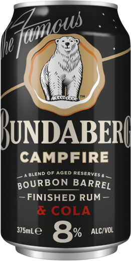 Bundy Campfire 8% Bourbon Barrel & Cola 4X375ML