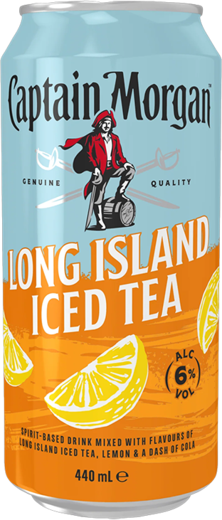 Captain Morgan Long Island Iced Tea 6% Can 1X440ML
