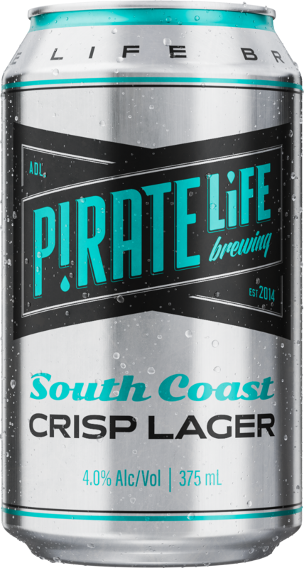 Pirate Life South Coast Crisp Lager Can 1X375ML