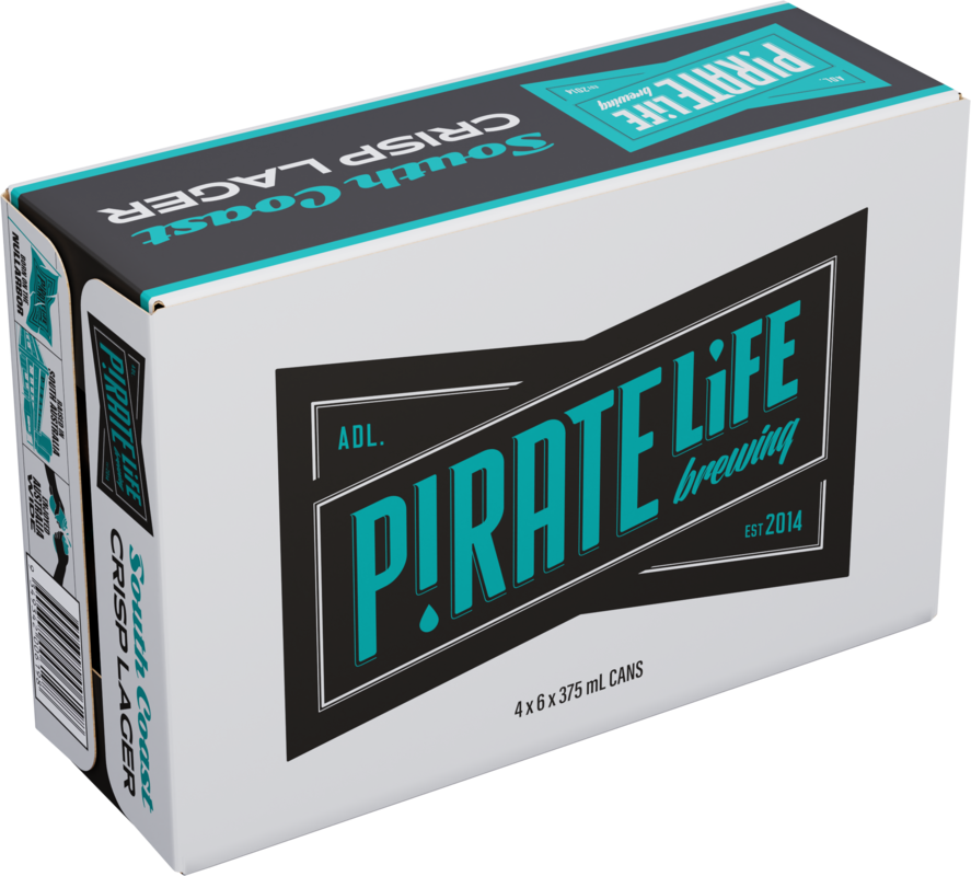 Pirate Life South Coast Crisp Lager Can 24X375ML