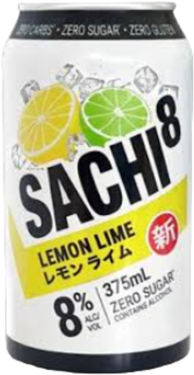 Sachi8 Lemon Lime Can 1X375ML